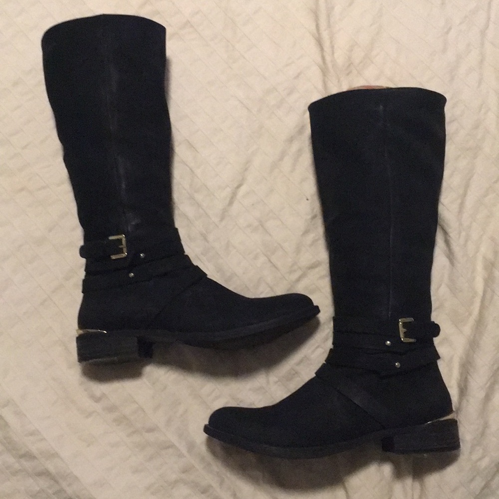 Steve Madden Nubuck Riding Boots